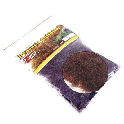 Hends Peacock Dubbing PED04 – Dark Bronze with Violet/Red Effect