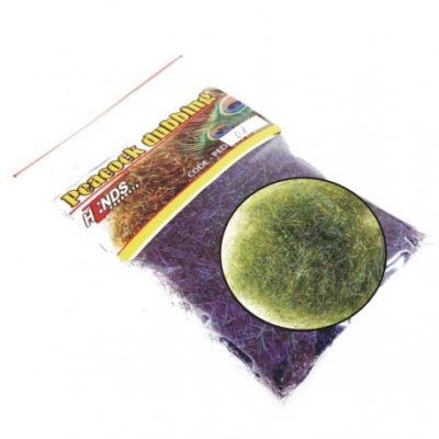Hends Peacock Dubbing PED11 - Green with Violet Effect