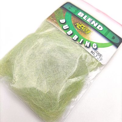 Hends Blend Dubbing BD534 - Green/Grey