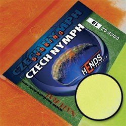 Hends Czech Nymph Dubbing CND199 - Light Fluo Yellow