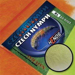Hends Czech Nymph Dubbing CND534 - Cream Olive