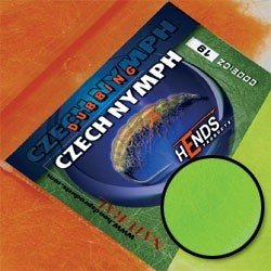 Hends Czech Nymph Dubbing CND96 - Fluo Green