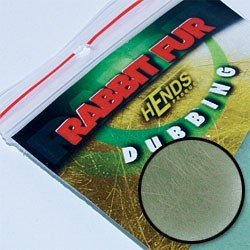 Hends Rabbit Fur Dubbing K07 - Dark Olive/Grey