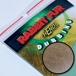 Hends Rabbit Fur Dubbing K13 - Dark Brown/Beige