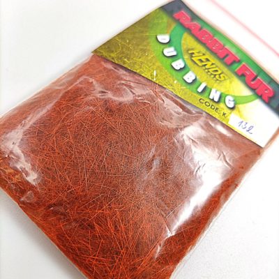 Hends Rabbit Fur Dubbing K132 - Dark Orange