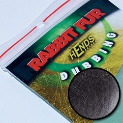 Hends Rabbit Fur Dubbing K19 - Dark Grey