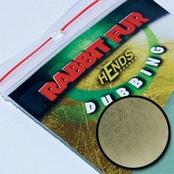 Hends Rabbit Fur Dubbing K21 - Dark Grey/Green