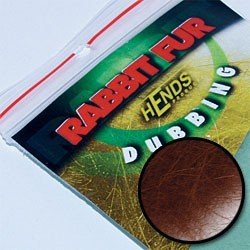Hends Rabbit Fur Dubbing K28 - Dark Brown