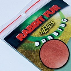 Hends Rabbit Fur Dubbing K235 - Red/Black