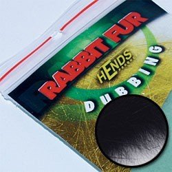 Hends Rabbit Fur Dubbing K30 - Black