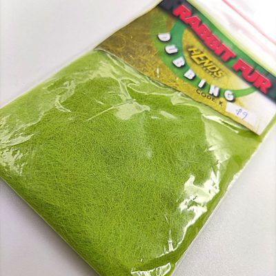 Hends Rabbit Fur Dubbing K89 - Green