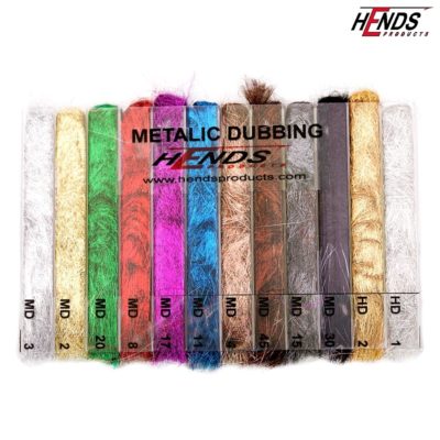 Hends Metalic Dubbing Box 12 colors MDB01