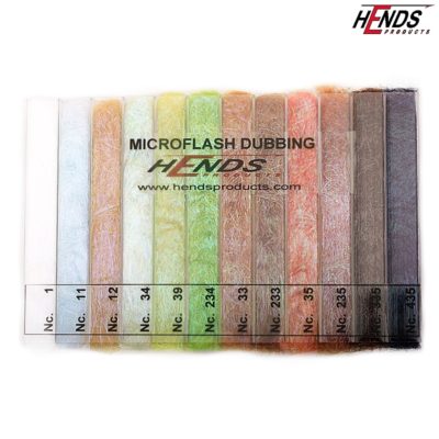 Hends Microflash Dubbing Box 12 color MFDB02 - Dark
