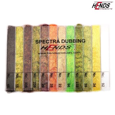 Hends Spectra Dubbing Box 12 colors SAB02 - Dark