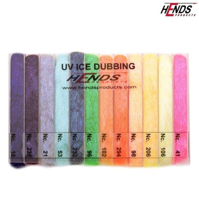 Hends UV-Ice Dubbing Box 12 colors UVDB02 - Dark