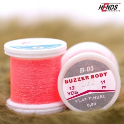 Hends Buzzer Body 0,69mm 11m B03 - Fluo Red