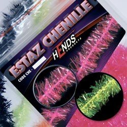 Hends Estaz Chenille CHE02 10mm 1m - Fluo Yellow