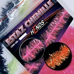 Hends Estaz Chenille CHE08 6mm 1.5m - Fluo Orange
