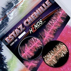 Hends Estaz Chenille CHE13 6mm 1.5m - Salmon
