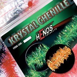 Hends Krystal Chenille CHK07 4mm 1.5m - Orange