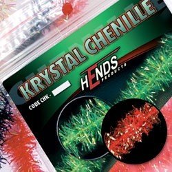Hends Krystal Chenille CHK09 4mm 1.5m - Red