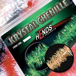 Hends Krystal Chenille CHK13 4mm 1.5m - Salmon