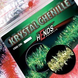 Hends Krystal Chenille CHK19 4mm 1.5m - Light Olive