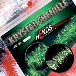 Hends Krystal Chenille CHK21 4mm 1.5m - Dark Olive