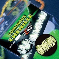 Hends Luminous Chenille CHL02 6mm 1.5m - Fluo Yellow