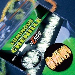 Hends Luminous Chenille CHL06 6mm 1.5m - Light Orange