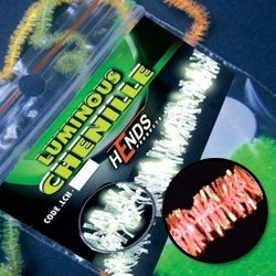 Hends Luminous Chenille CHL07 6mm 1.5m - Fluo Orange