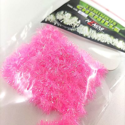 Hends Luminous Chenille CHL02 6mm 1.5m - Fluo Yellow