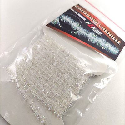 Hends Rainbow Chenille CHR01 10mm 1m - White