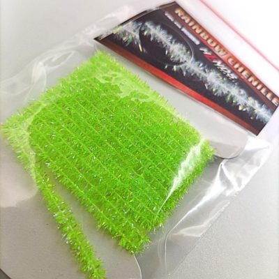 Hends Rainbow Chenille CHR03 10mm 1m - Fluo Green