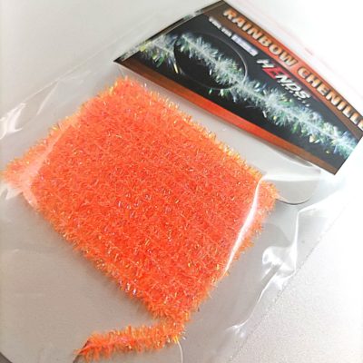 Hends Rainbow Chenille CHR07 4mm 1.5m - Orange