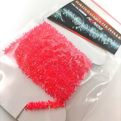 Hends Rainbow Chenille CHR09 4mm 1.5m - Red