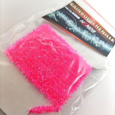 Hends Rainbow Chenille CHR16 4mm 1.5m - Fluo Pink