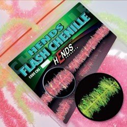 Hends Chenille CHO5206 5mm 1.3m - Red/Orange