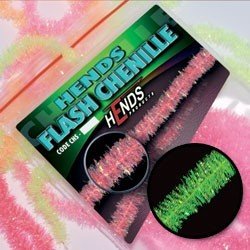Hends Flash Chenille CHS5002 5mm 1.3m - Fluo Green