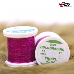 Hends Holographic Tinsel HL04 0,69mm - Pink/Violet