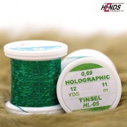 Hends Holographic Tinsel HL05 0,69mm - Green