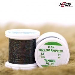 Hends Holographic Tinsel HL07 0,69mm - Black