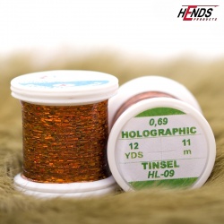 Hends Holographic Tinsel HL09 0,69mm - Rusty