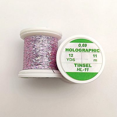 Hends Holographic Tinsel HL11 0,69mm - Pink