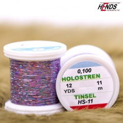 Hends Holostrength Tinsel HS11 0,1mm 11m - Silver/Violet