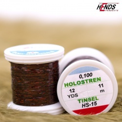 Hends Holostrength Tinsel HS15 0,1mm 11m - Brown