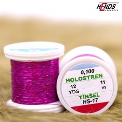 Hends Holostrength Tinsel HS17 0,1mm 11m - Dark Pink