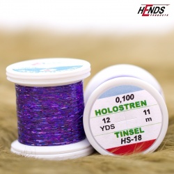 Hends Holostrength Tinsel HS18 0,1mm 11m - Dark Violet/Blue