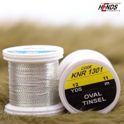 Hends Oval Tinsel KNR1301 11m - Silver