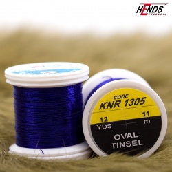 Hends Oval Tinsel KNR1305 11m - Dark Blue